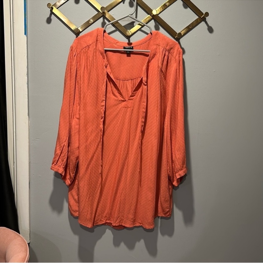 Torrid Coral Blouse